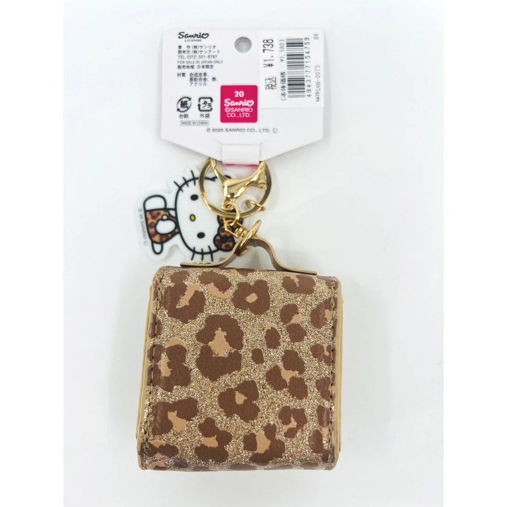Sanrio Hello Kitty Mini Multi‎ Pouch Charm Leopard Gogo Gal Series Japan Y2K NEW